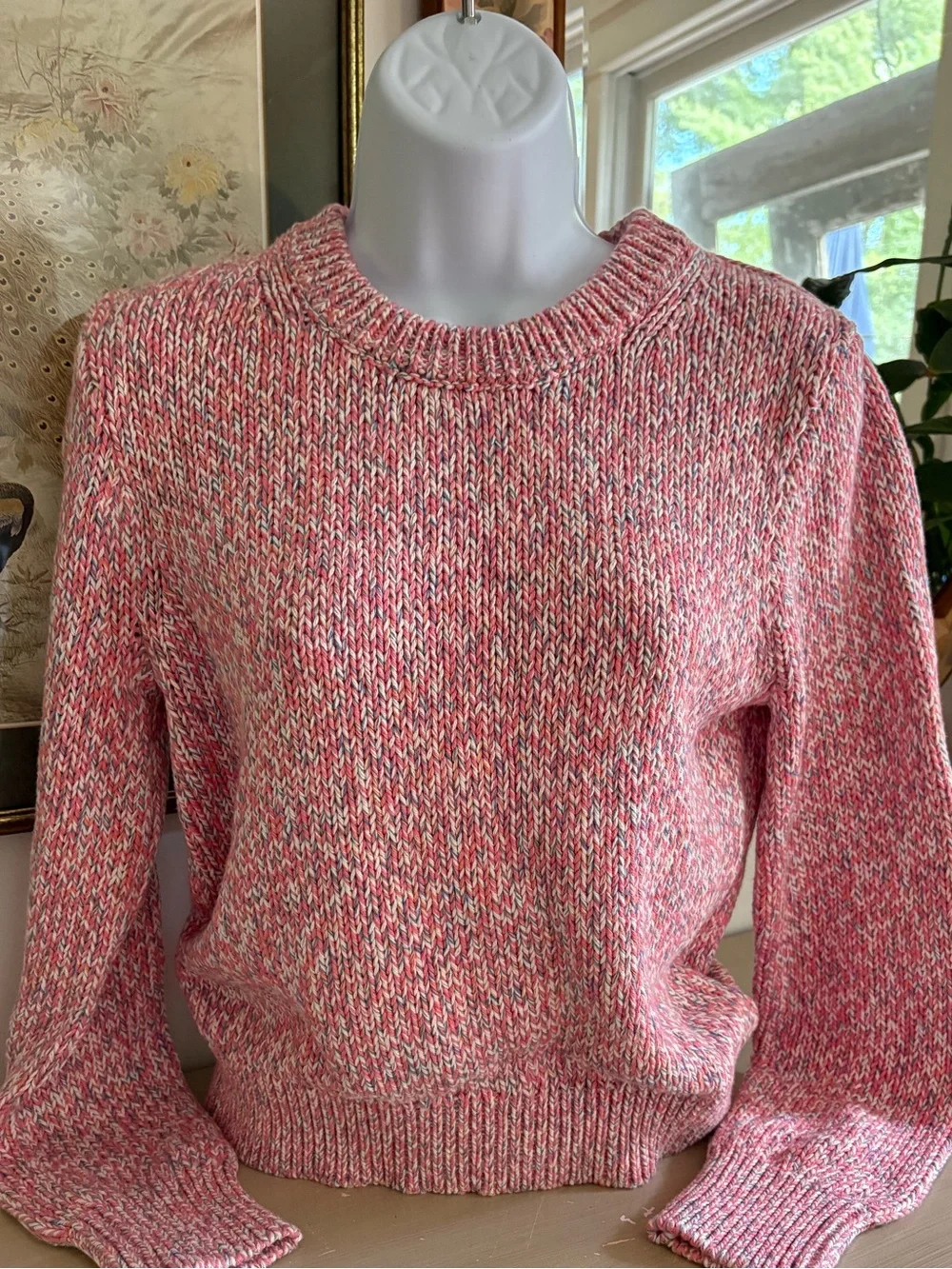 J.Crew Factory marled crewneck sweater
